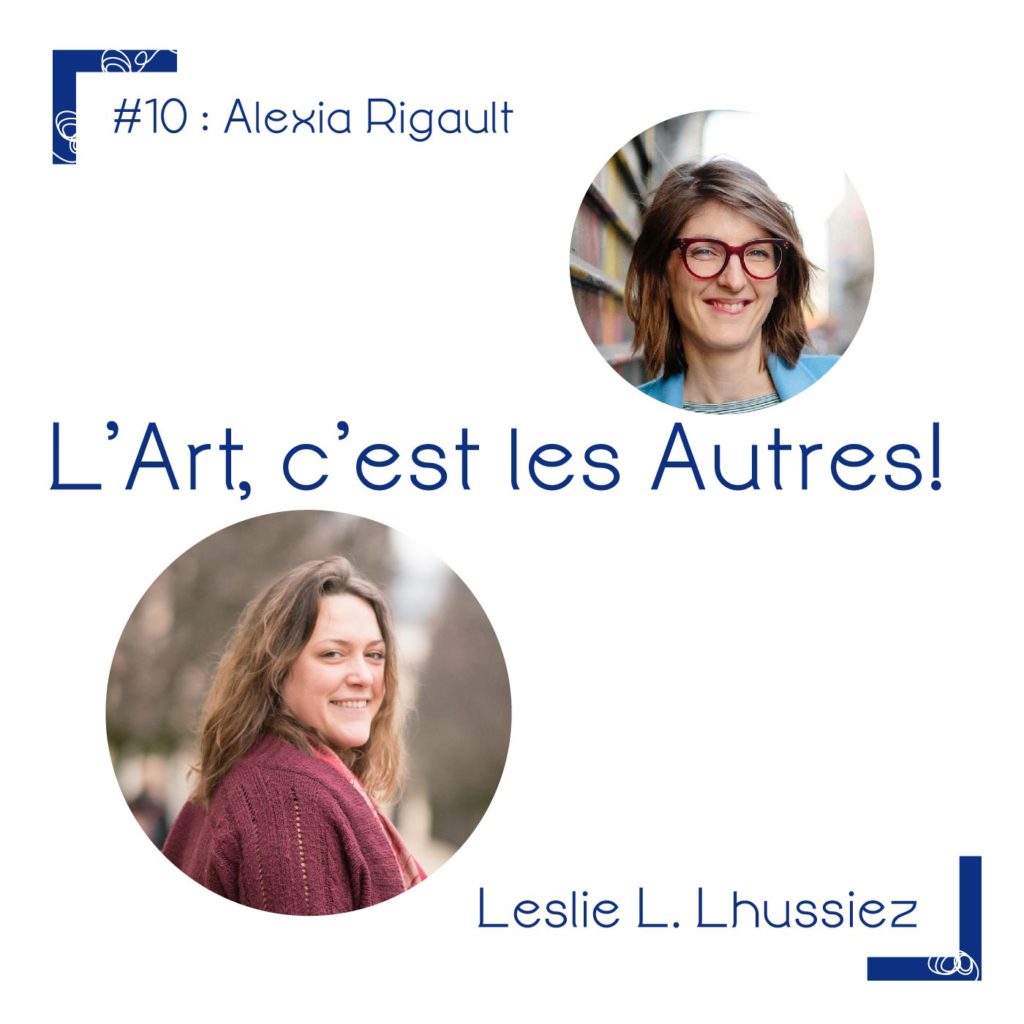 Alexia Rigault, chasseur d'art et CEO de l'entreprise MursBlancs